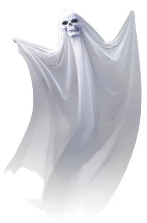 Ghostly Spirits Hanging Floating White Ghost Halloween Prop