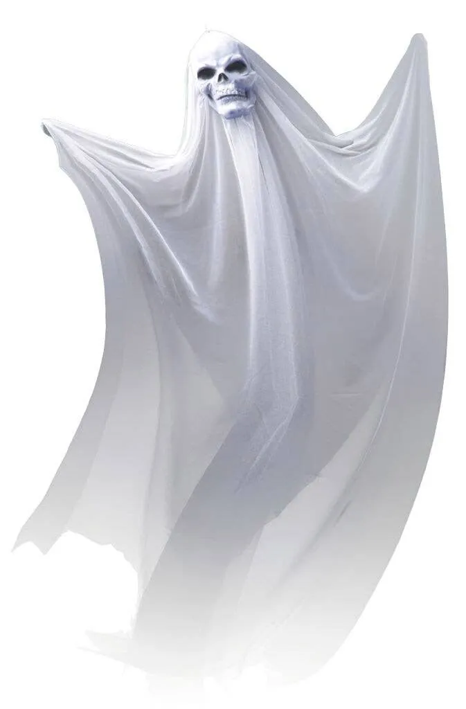 Ghostly Spirits Hanging Floating White Ghost Halloween Prop