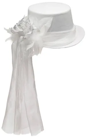 Ghostly Spirits White Top Hat