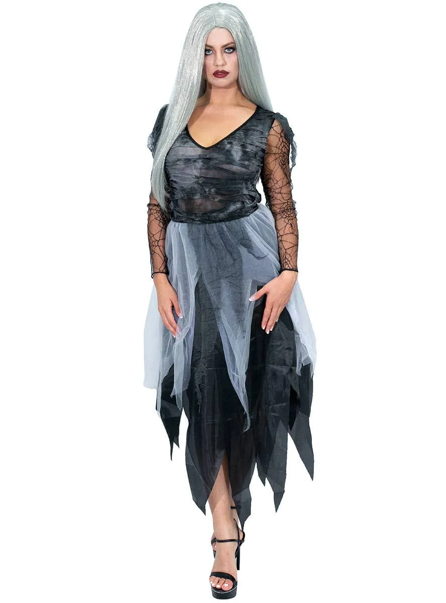 Ghostly Widow Womens Halloween Costume