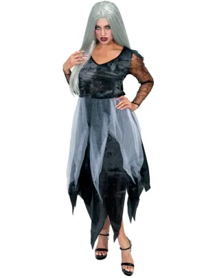 Ghostly Widow Womens Halloween Costume