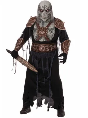 Ghoul Warrior Mens White Walker Halloween Costume