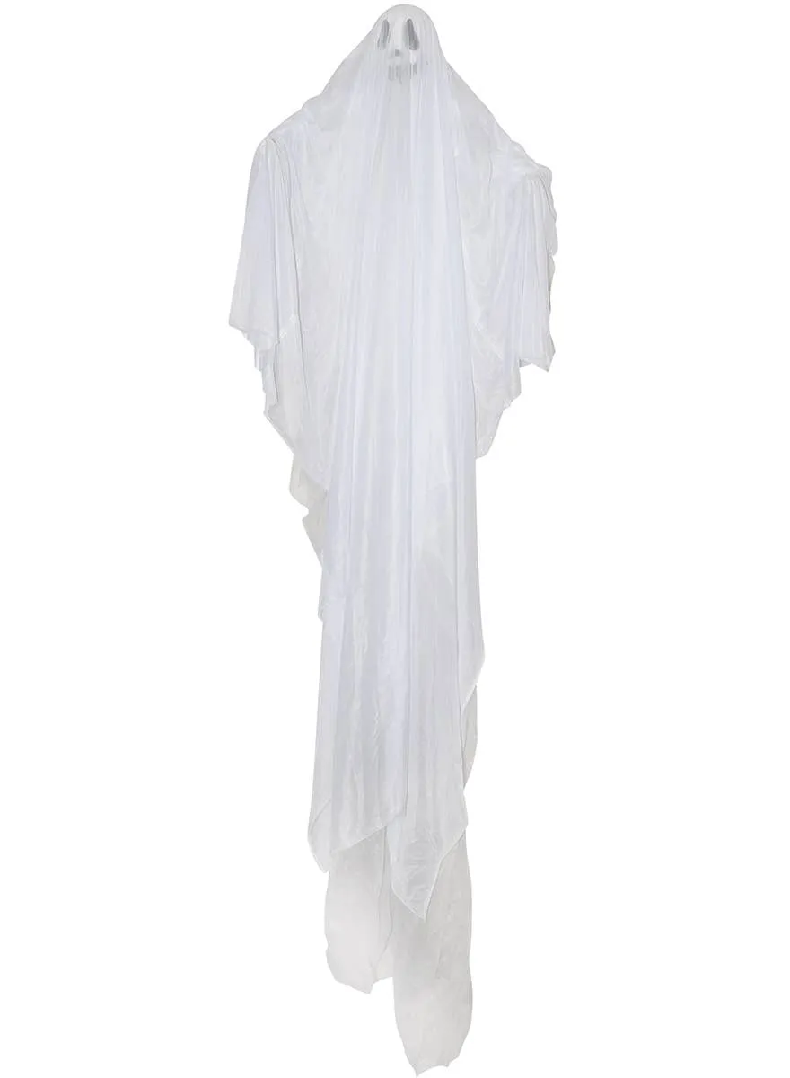 Giant 7 Foot Hanging White Ghost Halloween Decoration