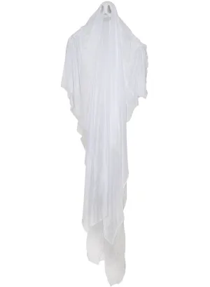 Giant 7 Foot Hanging White Ghost Halloween Decoration