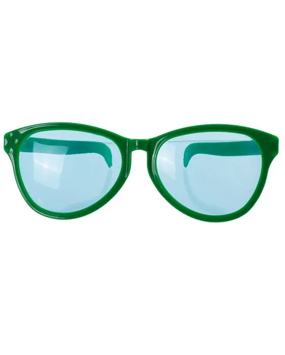 Giant Green Clown Specs