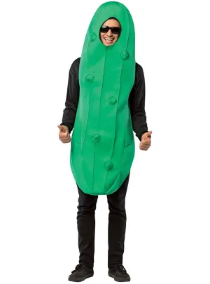 Giant Green Pickle Adults Funny Costume