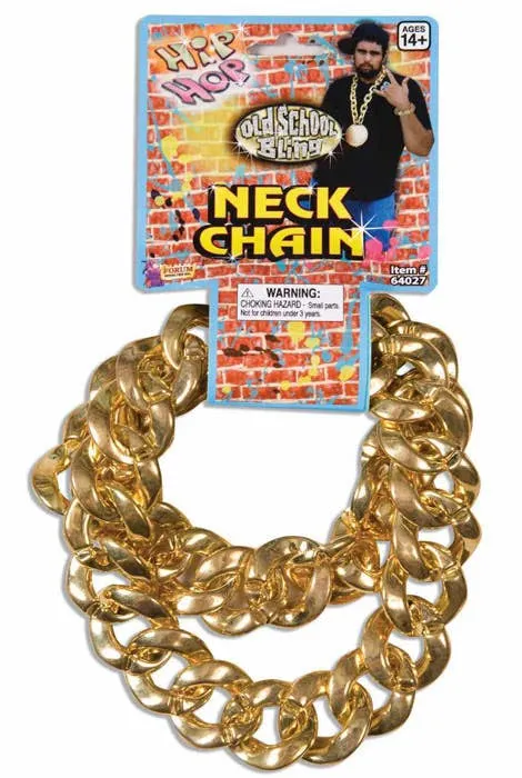 Giant Hip Hop Chain Costume Necklace