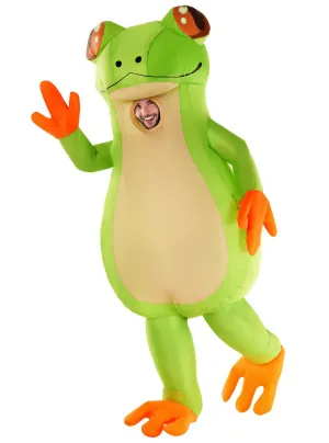 Giant Inflatable Green Tree Frog Adults Costume