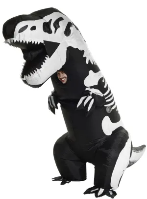 Giant Inflatable Skeleton Dinosaur Adults Halloween Costume