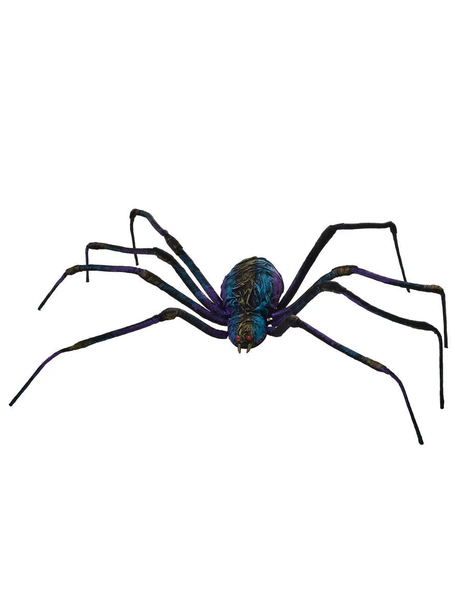 Giant Rainbow Fake Spider Halloween Decoration