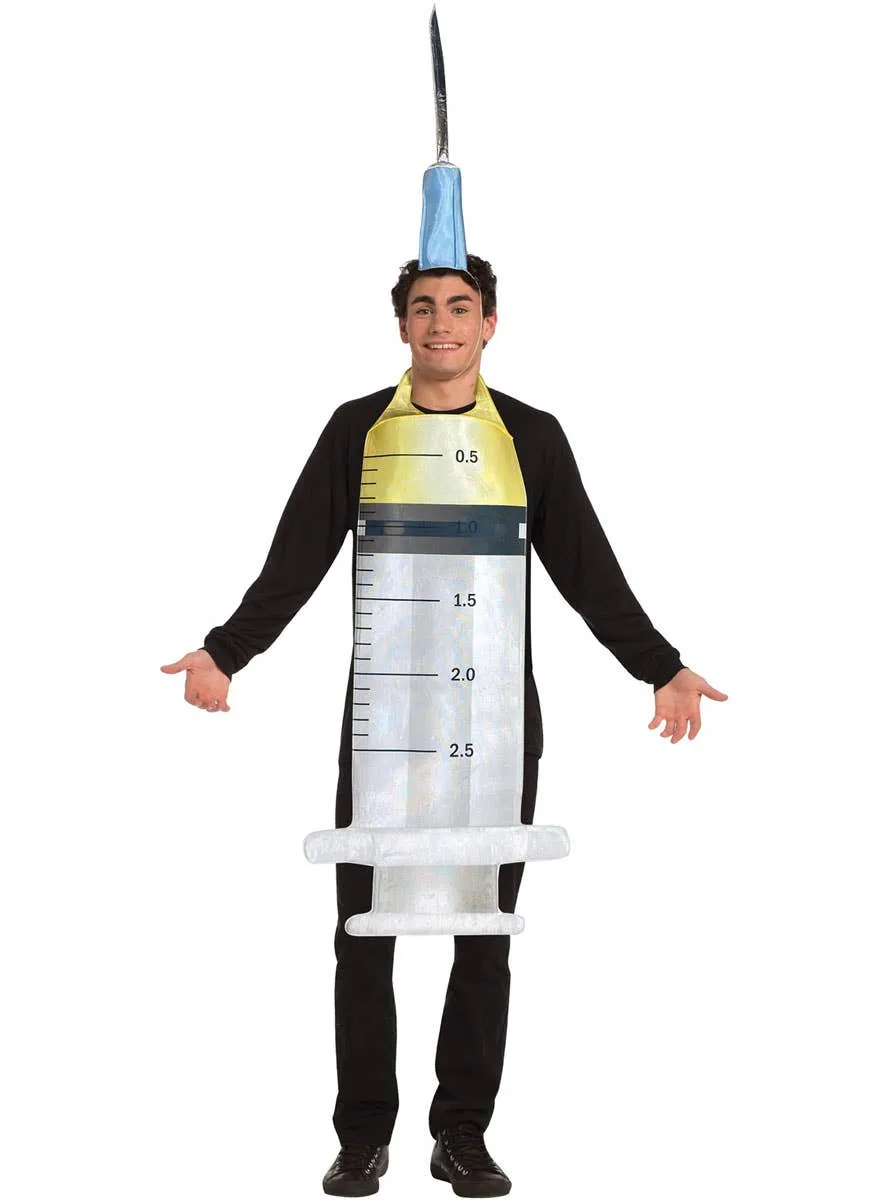 Giant Syringe Adults Funny Dress Up Costume
