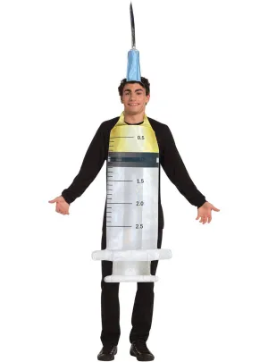 Giant Syringe Adults Funny Dress Up Costume