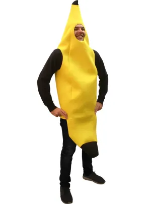 Giant Yellow Banana Adults Fancy Dress Costume