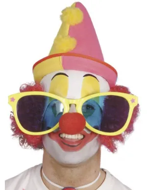 Giant Yellow Clown Specs