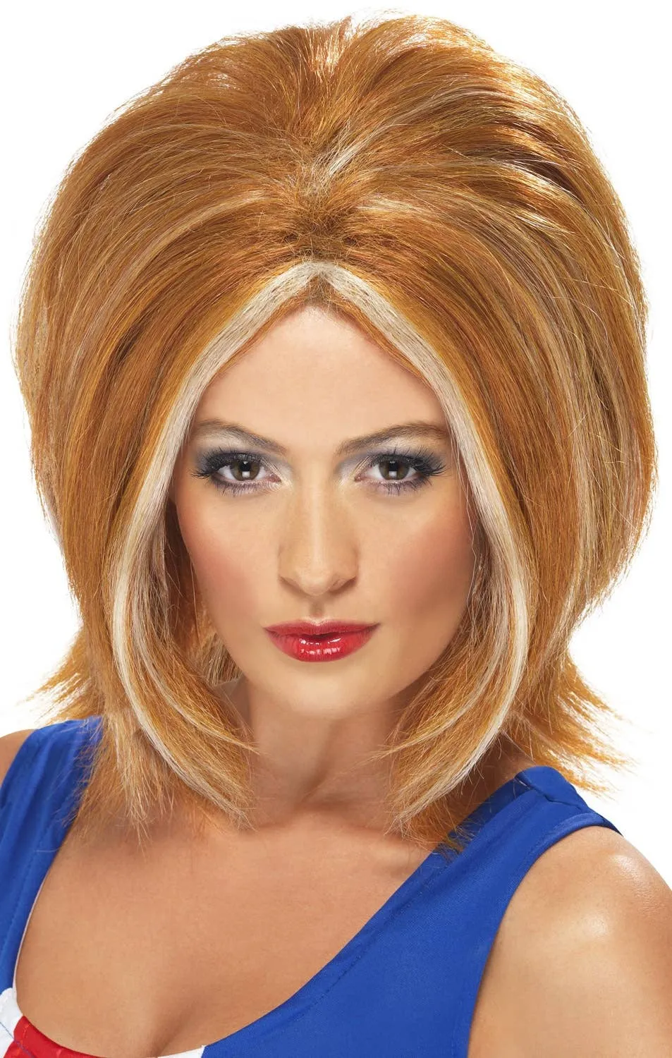 Ginger Spice Womens Costume Wig