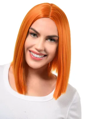 Ginger Womens Deluxe Heat Resistant Bob Costume Wig