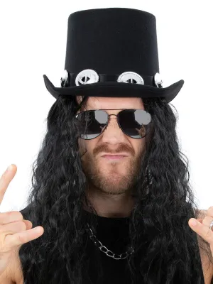 Glam Rocker Slash Mens 80s Costume Accessory Kit