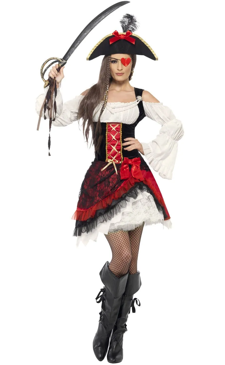 Glamorous Lady Pirate Womens Costume