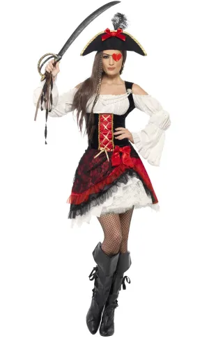 Glamorous Lady Pirate Womens Costume