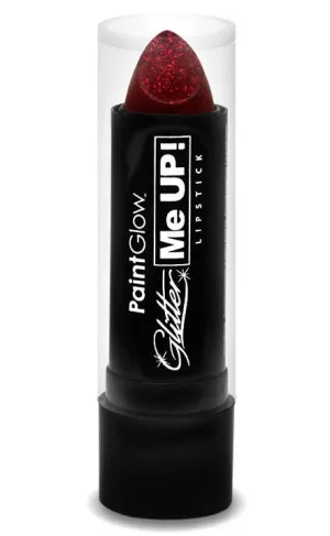 Glitter Me Up Lipstick - Red