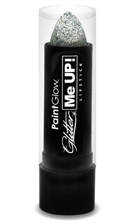 Glitter Me Up Lipstick - Silver