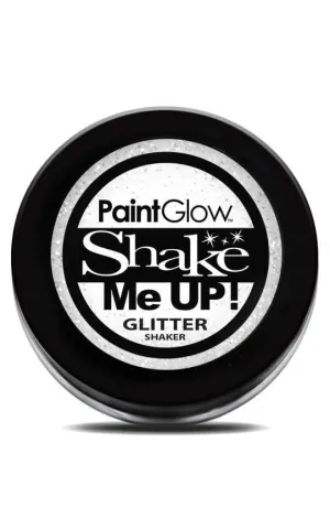 Glitter Me Up Loose Glitter Shaker - White