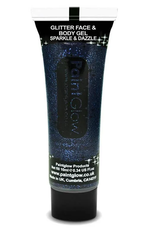 Glitter Me Up, Sparkle Face and Body Glitter Gel - Plum