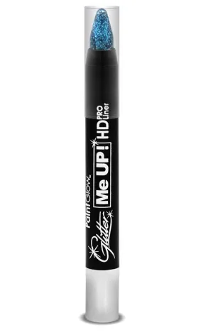 Glitter Me Up UV Reactive Pro Liner Makeup Stick - Blue