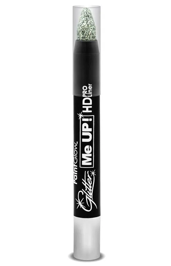 Glitter Me Up UV Reactive Pro Liner Makeup Stick - Silver