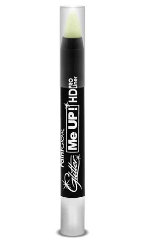 Glitter Me Up UV Reactive Pro Liner Makeup Stick - White