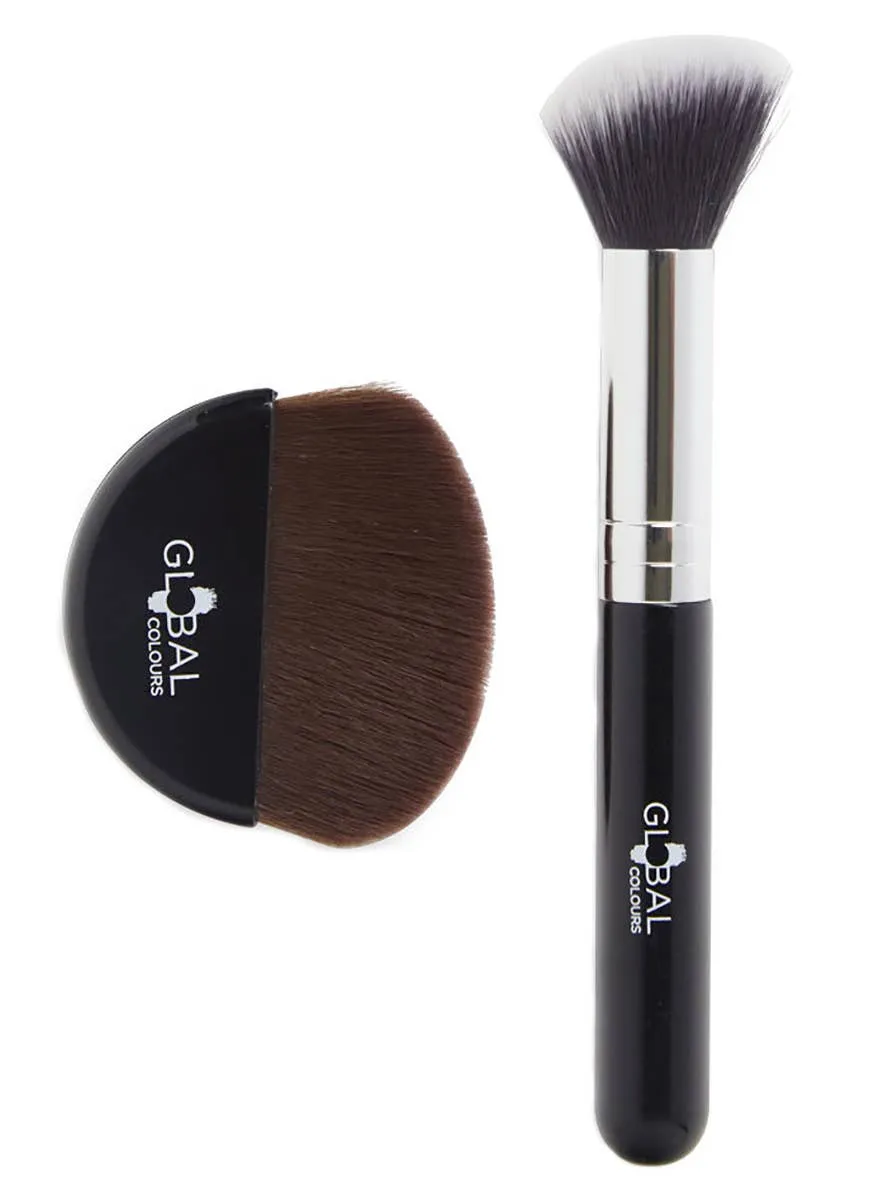 Global 2 Pack Glitter Brush and Applicator
