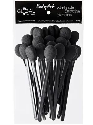 Global 25 Pack Washable Smoothie Blenders Brush Pack