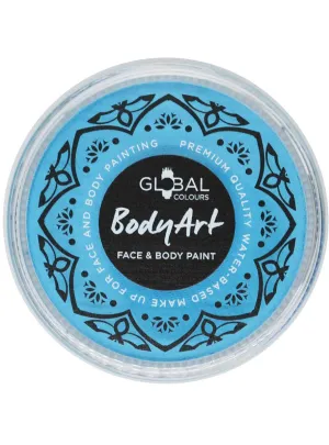 Global 32 Gram Baby Blue Water Activated Cake Makeup
