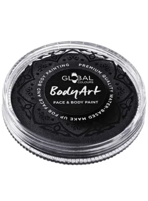 Global 32 Gram Metallic Black Water Activated Cake Makeup