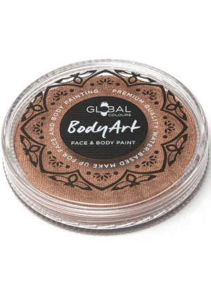 Global 32 Gram Metallic Bronze Water Activated Cake Makeup