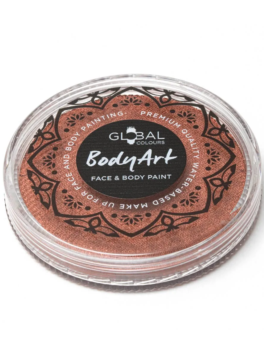 Global 32 Gram Metallic Copper Water Activated Cake Makeup