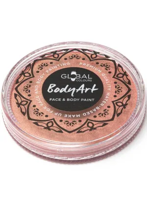 Global 32 Gram Metallic Rose Gold Water Activated Cake Makeup
