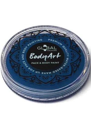 Global 32 Gram Neon UV Blue Water Activated Cake Makeup