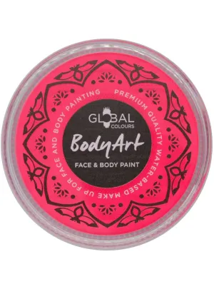 Global 32 Gram Neon UV Pink Water Activated Cake Makeup