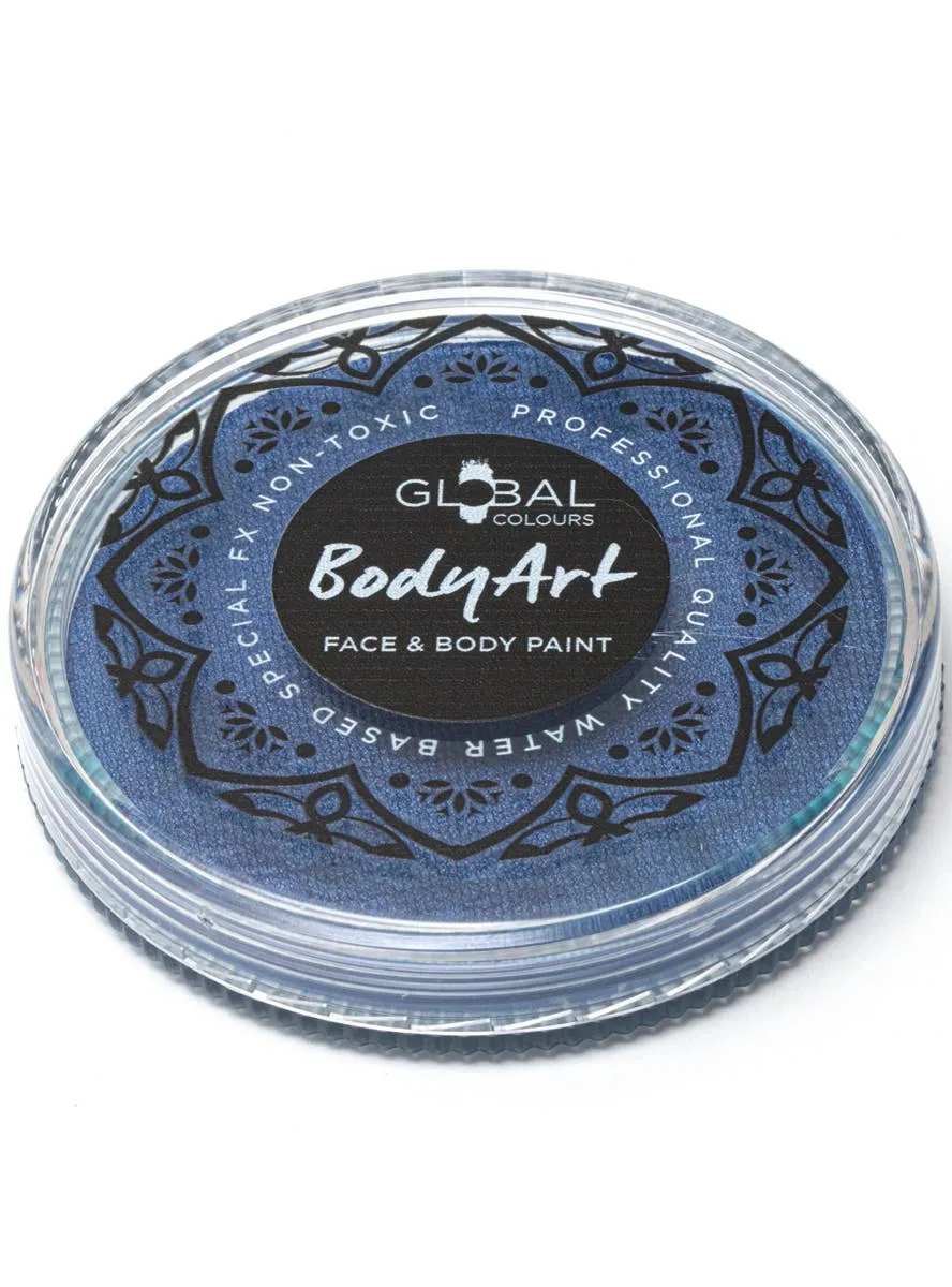 Global 32 Gram Pearl Deep Blue Water Activated Cake Makeup