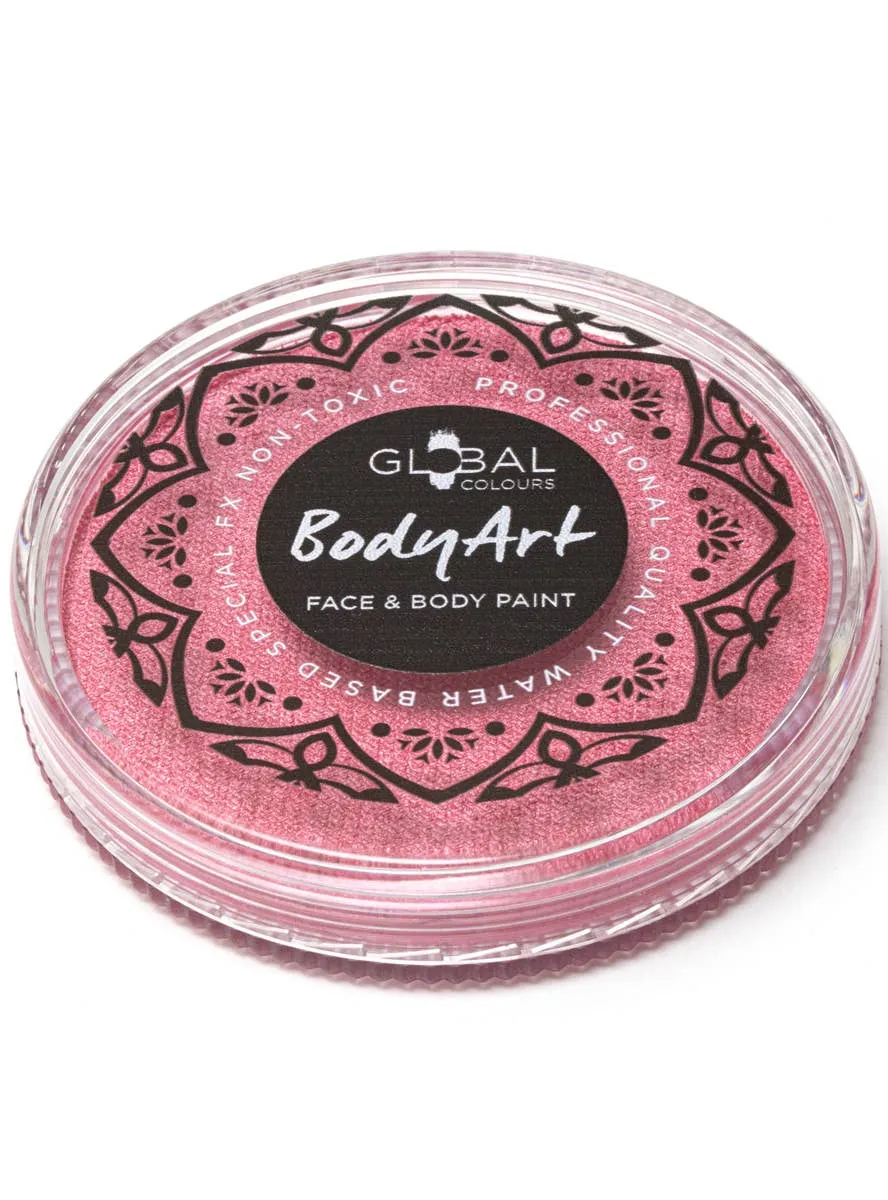 Global 32 Gram Pearl Pink Water Activated Cake Makeup