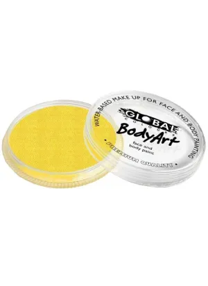 Global 32 Gram Pearl Yellow Water Activated Cake Makeup
