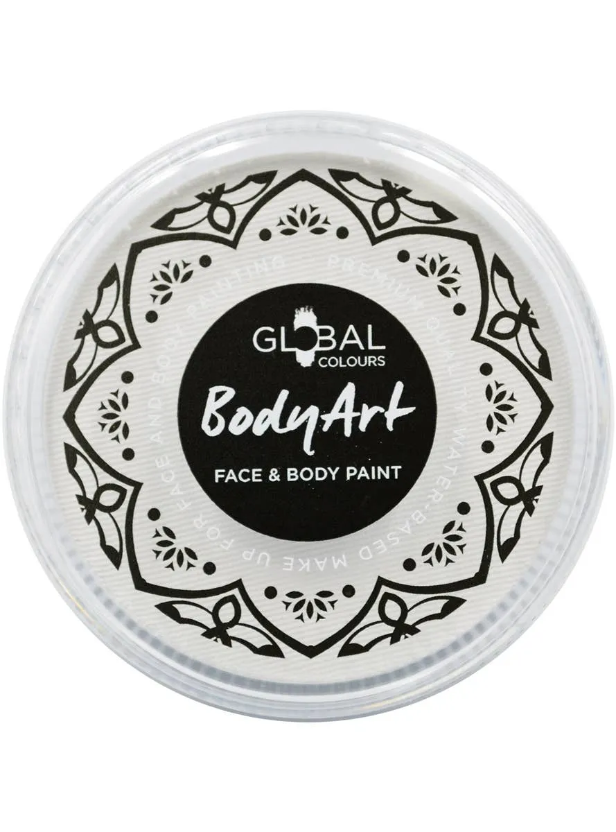 Global 32 Gram White Water Activated Cake Makeup