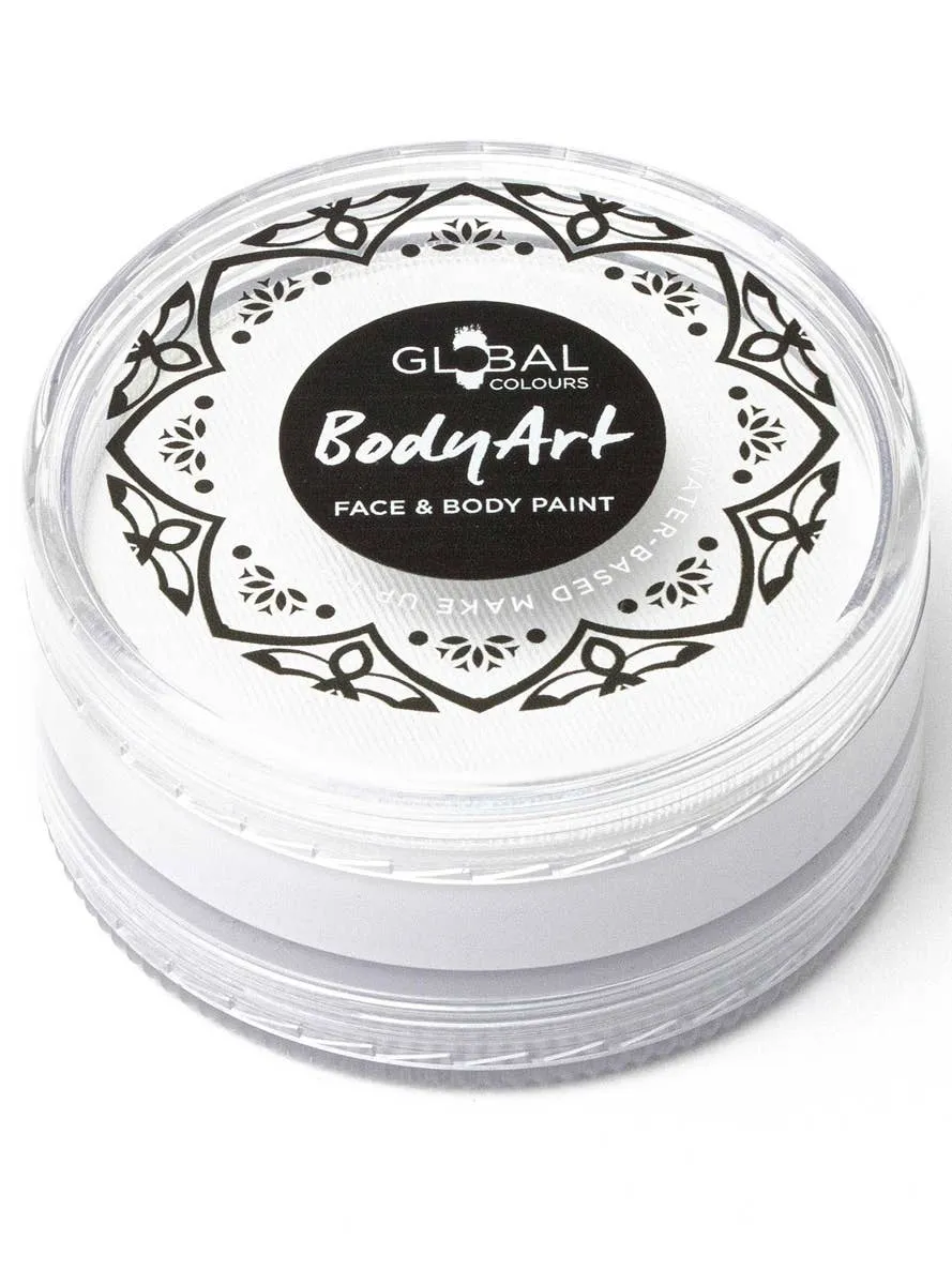 Global 90 Gram Bright White Water Activated Cake Makeup