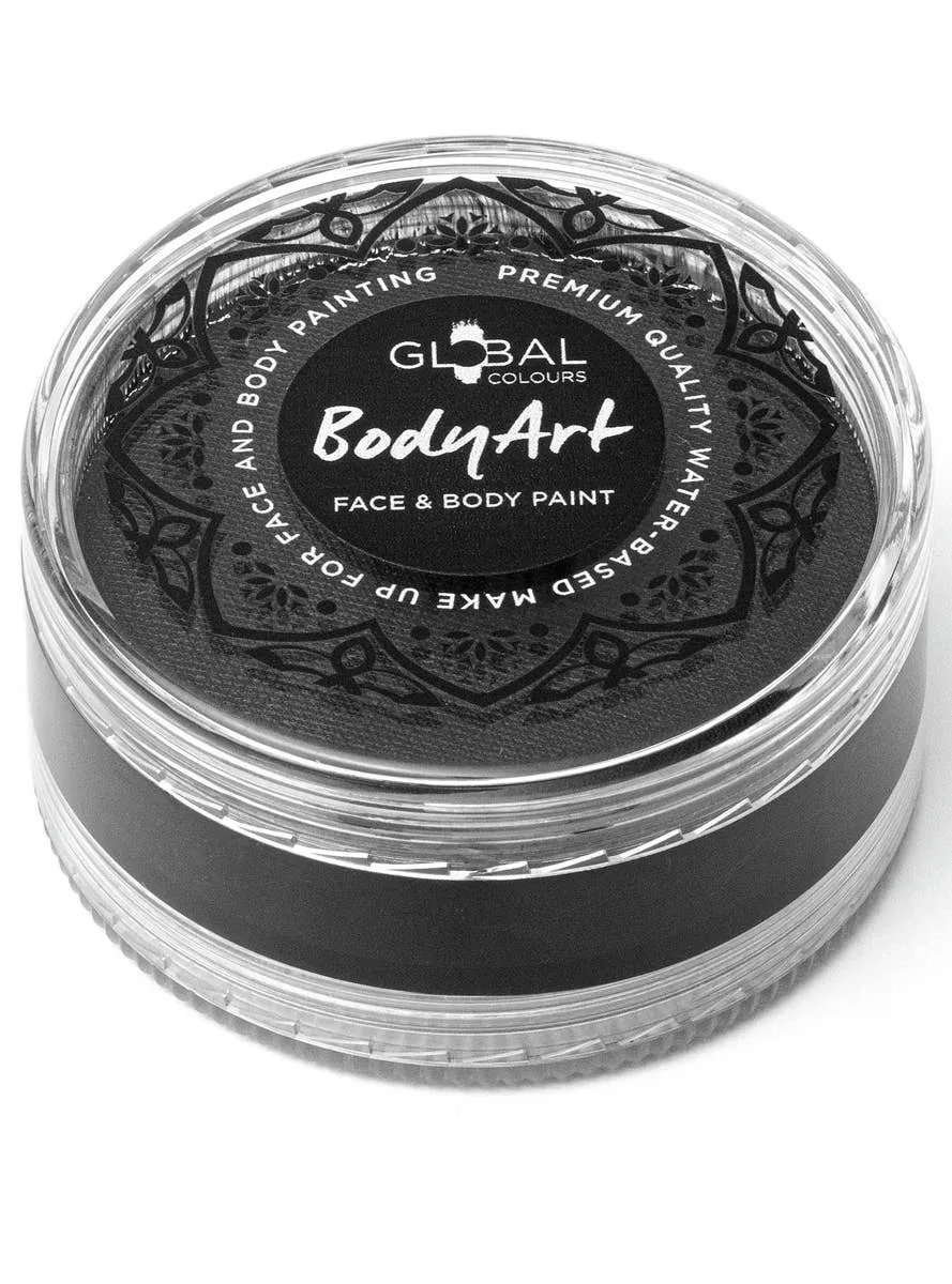 Global 90 Gram Strong Black Water Activated Cake Makeup