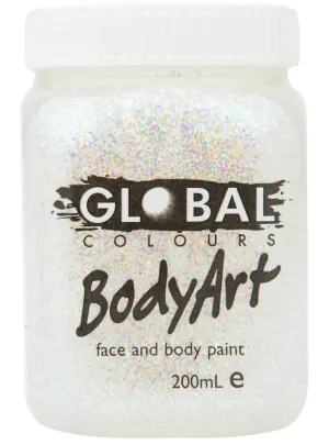Global BodyArt Holographic Glitter 200ml Costume Makeup