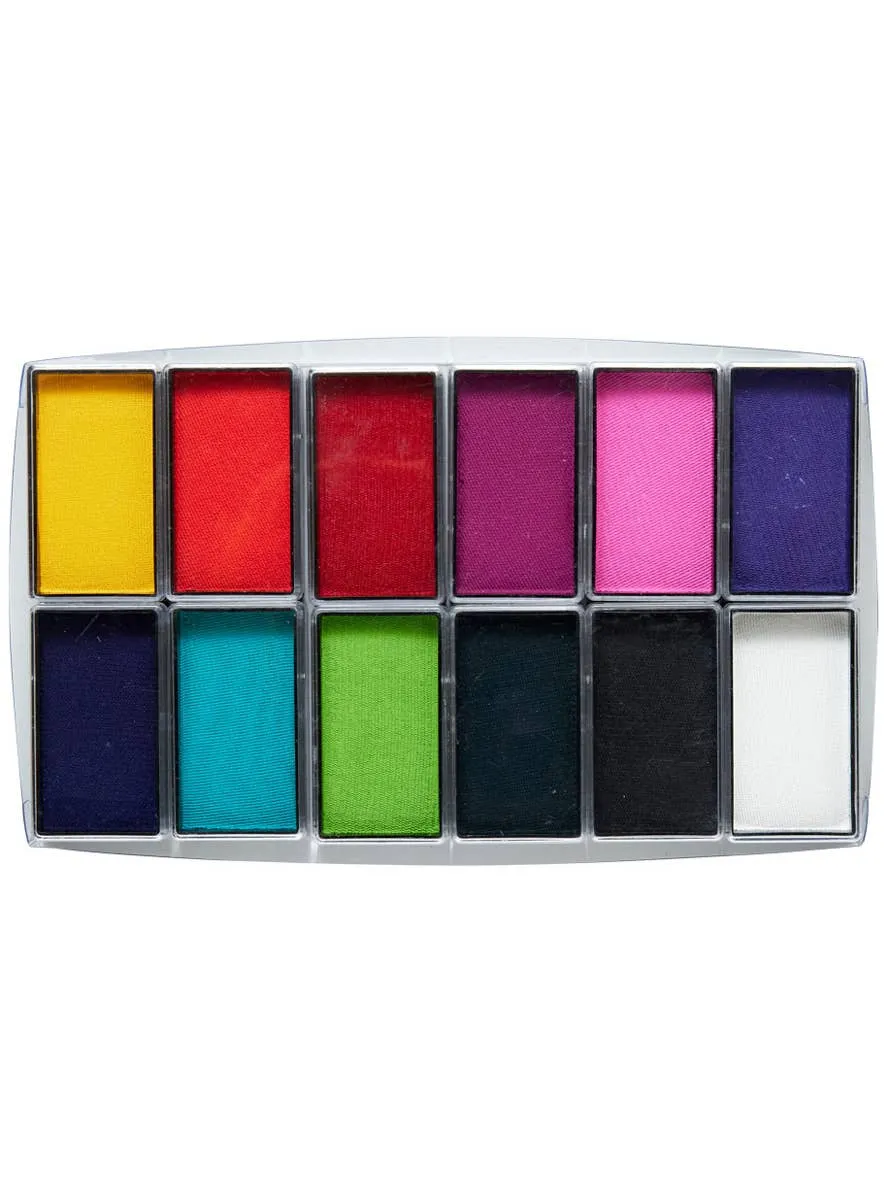 Global Colours 12 Pan All You Need Face Paint Set