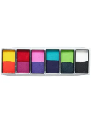 Global Colours 6 Pan All You Need Mini Face Paint Set