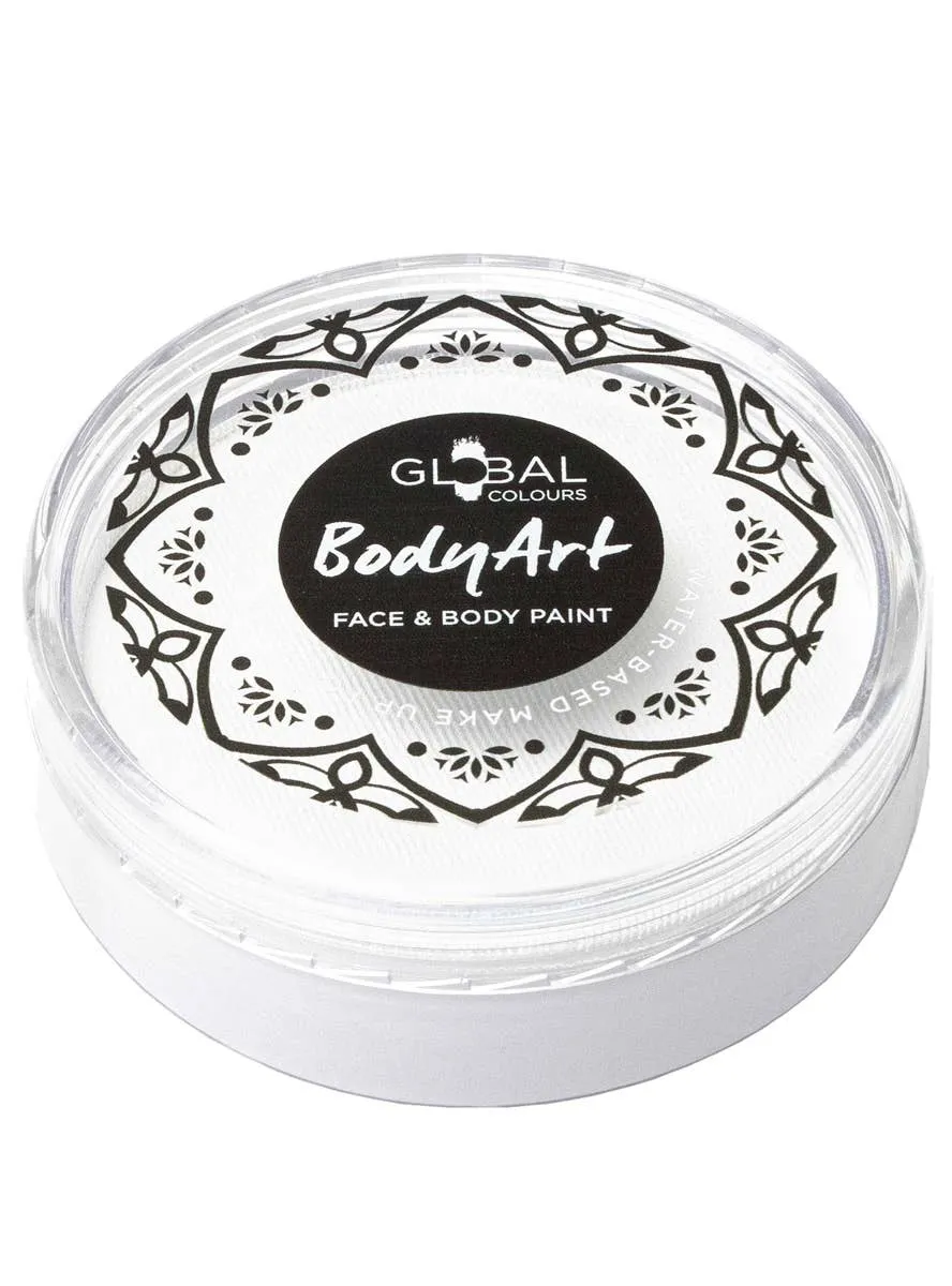 Global Colours 75 Gram Clown White Cream Makeup