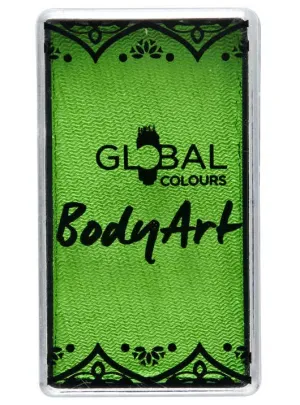 Global Lime Green 20g Water Activated Cake Makeup